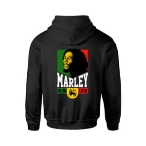Bob Marley Iron Lion Zion Hoodie www.uories.com 2 copy