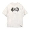 U-ories Metal Logo - White