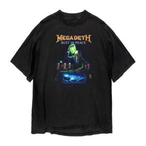 Đặt in áo thun số lượng ít theo thiết kế riêng, chất lượng cao Megadeth - Rust in Peace