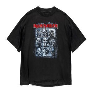 Uories Store Iron Maiden - The Many Faces Of Eddie