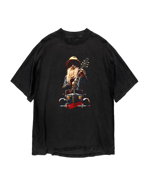 ZZ Top - Musician with Vintage Car aorockmetal www.uories.com 47