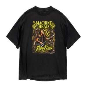 Áo Thun Rock: Tự Do, Phá Cách, Đậm Chất Đường Phố Legendary Thrash - Robb Flynn - Machine Head