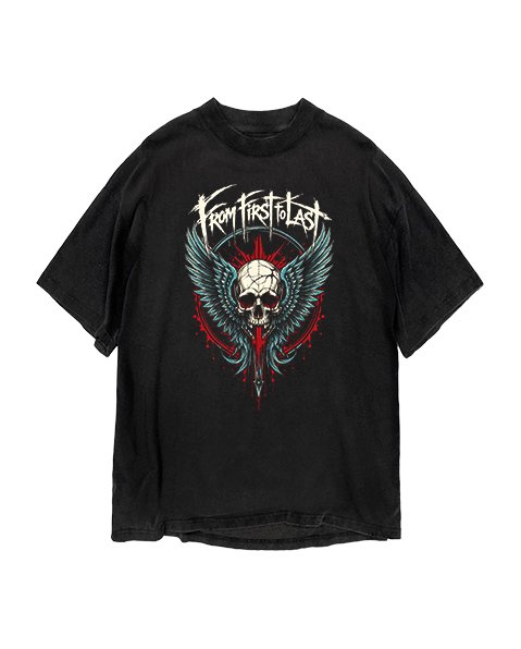 From First to Last - Winged skull aorockmetal www.uories.com 19 4
