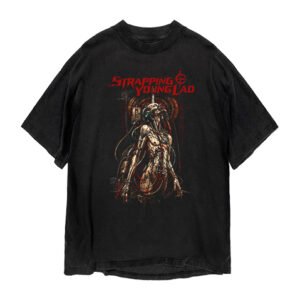Áo Thun Rock Metal Unisex: Phong Cách Cá Tính, Chất Lượng Cao Strapping Young Lad - Cybernetic Figure