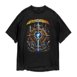 Áo Thun Rock Metal Unisex: Phong Cách Cá Tính, Chất Lượng Cao Gamma Ray - Celestial Portal