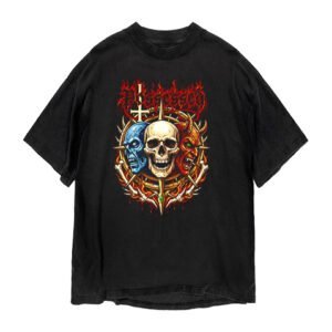 Đặt in áo thun số lượng ít theo thiết kế riêng, chất lượng cao Possessed - Split Skull