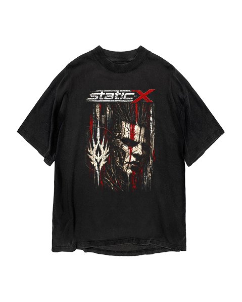 Static-X - Cybernetic Face aorockmetal www.uories.com 50 3